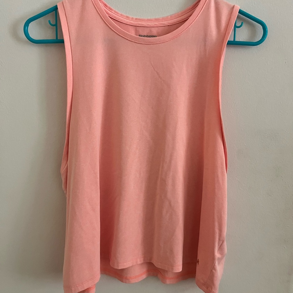 PINK Victoria's Secret Orange Muscle Tee Sleeveless